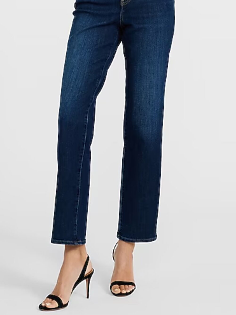 Express Jeans Low Rise Ankle Boyfriend Dark Blue Rise Misses 6
